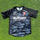 【限定100着！】【Calcio×Dalponteコラボ】プラクティスシャツBLACK/WHITE
