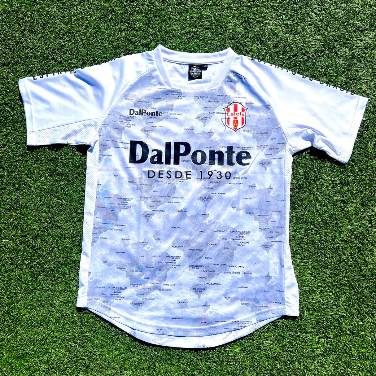 【限定100着！】【Calcio×Dalponteコラボ】プラクティスシャツBLACK/WHITE